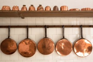 copper kitchen, kitchen inspo, copper pots, kitchen decor, Calling Tennessee Home, pots and pans, kitchenware