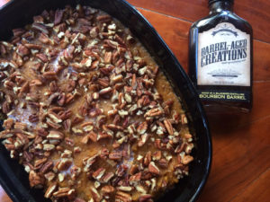 savory sweet potaotes, recipe, Calling Tennessee Home, bacon, pecans, bourbon maple syrup, bourbon syrup, bourbon maple, barrel aged, cooking with maple syrup, how to use bourbon maple syrup, recipes for maple syrup, sweet potato casserole, candied yams