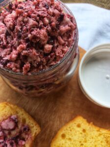 BLACKBERRY BOURBON BUTTER, Calling Tennessee Home, COMPOUND BUTTER, BUTTER RECIPE, WHIPPED BERRY BUTTER, BERRY BUTTER RECIPE