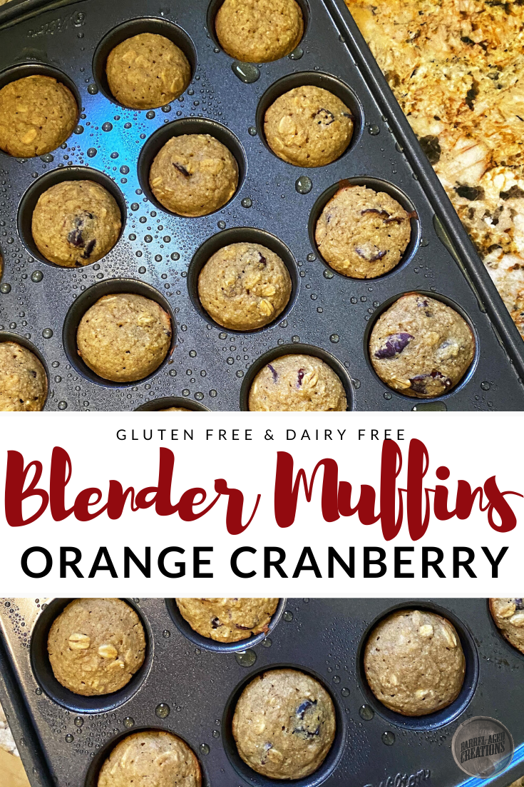 cranberry orange blender muffins, Calling Tennessee Home, recipes, dairy free, gluten free