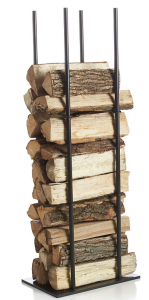15 Swoon Worthy Firewood Log Holders for the Modern Home, frame fire wood log holder