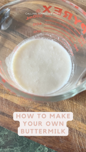 how to make buttermilk substitute, calling tennessee home, the tennessee mom blog