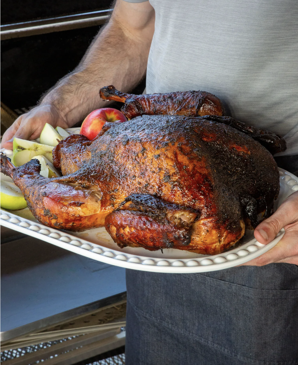 thanksgiving turkey recipes, calling tennessee home, smoked turkey