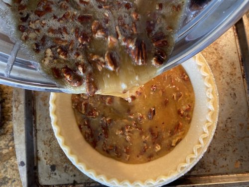 CHOCOLATE BOURBON PECAN PIE RECIPE, Calling Tennessee Home, BOURBON BARREL AGED MAPLE SYRUP, HOLIDAY RECIPE