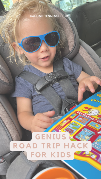 Road Trip Hack when traveling with kids, calling tennessee home