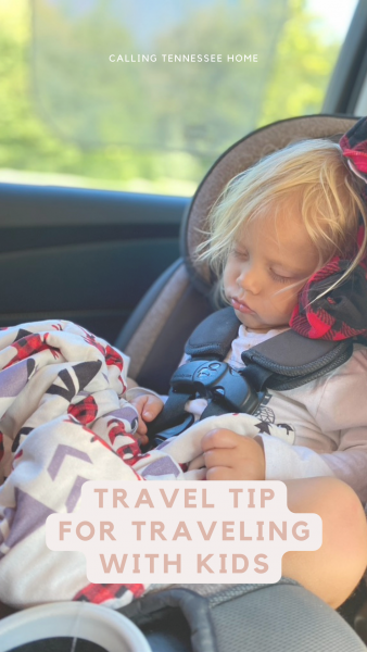 Road Trip Hack when traveling with kids, calling tennessee home