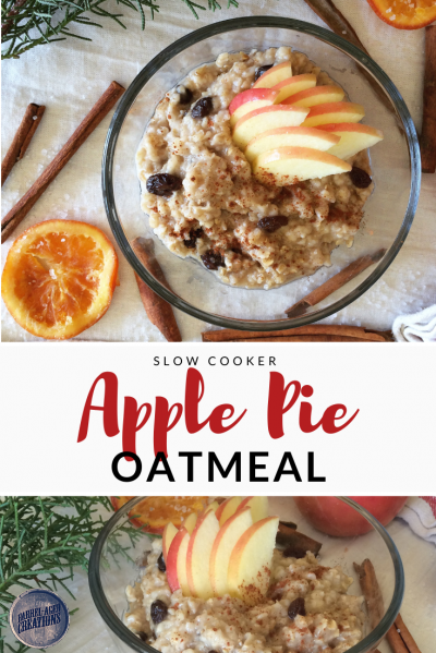 Slow Cooker Apple Pie Oatmeal, Calling Tennessee Home, Oatmeal Recipe