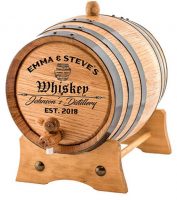american oak aging barrel, Calling Tennessee Home, bourbon inspired gifts for men