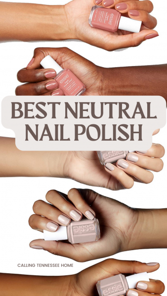 best neutral nail polish colors, calling tennessee home, the tennessee mom
