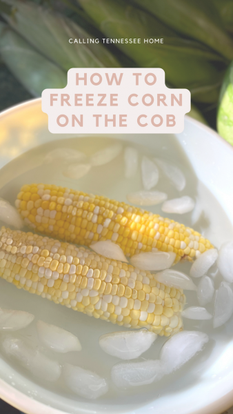 how to freeze corn on the cob, calling tennessee home, the tennessee mom